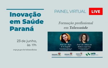 Painel virtual foca na formação profissional em telessaúde