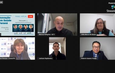 CRM, CRP, CRF e Coren do PR abordam especificidades da telessaúde em painel virtual