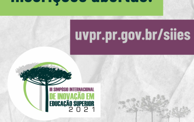 Inscrições abertas para o 3º SIIES. Faça a sua agora mesmo!