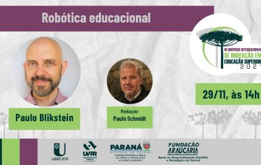 Live pós-SIIES aborda robótica na educação