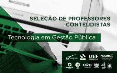 UVPR prorroga edital de seleção de professores para universidades estaduais